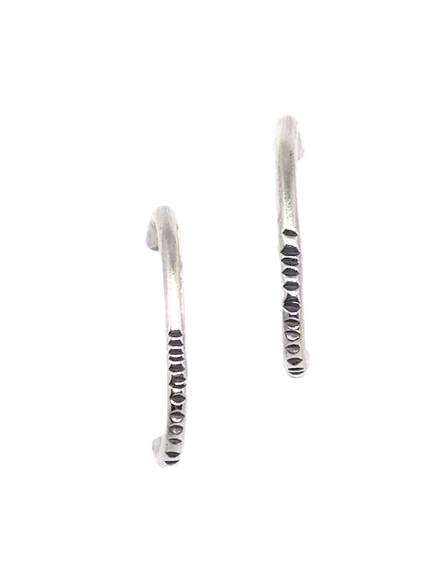 Sterling Silver 925 Minimalist Suspender Earrings for Women - SosyGallery